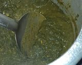A picture of step 5 of Green Amarnath leaves sabzi.