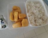 Foto langkah ke 1 dari resep Nangka with sticky rice cocol coconut milk 😃.