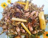 Foto langkah ke 1 dari resep Sambal baby cumi&teri stok toples.