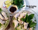 A picture of step 7 of Chicken Pho with Instant Seasoning Cubes.
