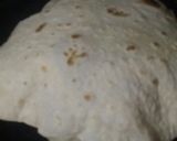 A picture of step 6 of Roti /phulka.