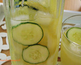 Foto del paso 3 de la receta: Limonada con pepino y miel