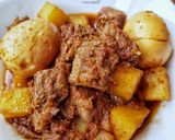 Foto langkah ke 4 dari resep Semur Daging Pedas.