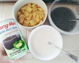 Hình bước làm 3 của món Chè khoai lang dẻo hột é
