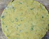 A picture of step 3 of Lauki Thepla.