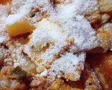 Foto del paso 5 de la receta: Ravioles con tuco y pollo