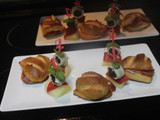Panes de leche con bacon y chorizo