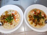 ข้าวต้มกุ้ง+เนื้อหอยลายปรุงรส