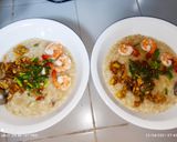 รูปขั้นตอนการทำที่ 2 ของ ข้าวต้มกุ้ง+เนื้อหอยลายปรุงรส