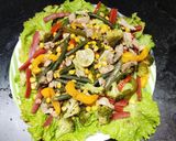 অয়েল ফ্রী চিকেন স্যালাড(oilfree chicken salad recipe in Bengali) রেসিপি ধাপ - 3 ছবি