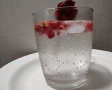 A picture of step 2 of Rose Queen Cocktail.