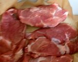 A picture of step 1 of My Roasted Pork Steaks in My Homemade Gochujang Sauce 💜.