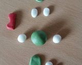 A picture of step 50 of Vickys Super Mario Cake Decoration Idea.