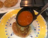 Foto del paso 7 de la receta: Tortitas de pollo y papa