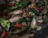 Foto langkah ke 4 dari resep Cumi asin Cabai Hijau.
