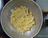 A picture of step 2 of Sabudana chat.