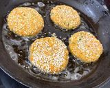 A picture of step 4 of Oats Sesame Patties.