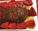 Foto del paso 4 de la receta: Presa de cerdo ibérico al Pedro Ximénez con pimientos piquillo