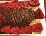 Foto del paso 4 de la receta: Presa de cerdo ibérico al Pedro Ximénez con pimientos piquillo