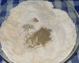 A picture of step 1 of Mahamri / Maandazi.
