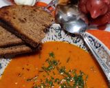 Vöröslencse- krémleves paprikával (vegán) recept fázis 4 fotója