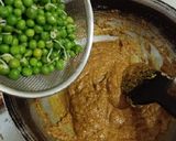 A picture of step 8 of Methi Malai Matar.
