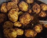 A picture of step 9 of Leftover rice Manchurian.