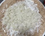 A picture of step 2 of Egg & Rice Leftover Wrap.