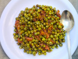 Spicy Masala Fry Matar