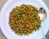 A picture of step 3 of Spicy Masala Fry Matar.