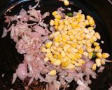 A picture of step 3 of Corn and Onion Raita.