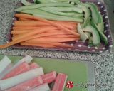 Φωτογραφία βήματος 1 της συνταγής Maki Rolls για "Ασιατικές" βραδιές