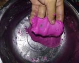 Foto langkah ke 2 dari resep Bakpao Naga Isi Ubi Ungu.