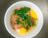 Hình bước làm 2 của món Óc Heo Chưng Trứng Cút