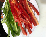 Foto del paso 1 de la receta: Filete de pobre en wok de verduras