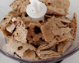 A picture of step 1 of Leftover roti Churma lodoo.
