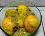 Foto langkah ke 6 dari resep Telur bumbu kunyit kencur.