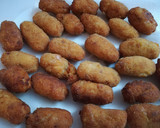 Foto del paso 12 de la receta: Masa de croquetas de puerro, jamón y huevo duro