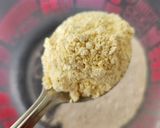 A picture of step 1 of Mix Veg Barley Flour Chilla.