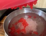 Foto langkah ke 5 dari resep Es Cendol Jelly Strawberry.