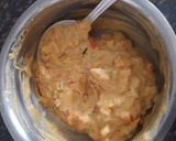 A picture of step 1 of Onion and capsicum Chilla.
