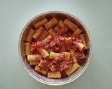 A picture of step 5 of Baked Pasta, Air Fryer Method.