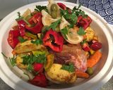 A picture of step 7 of Lamb shank tagine (cooked in a tagine pot).