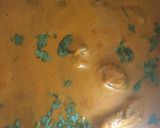 A picture of step 5 of Pomfret fish curry.