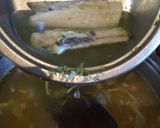 Foto del paso 7 de la receta: Sopa de verduras con rape y gambas