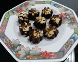 A picture of step 3 of Dark Chocolate Mixed Dry Fruit Bites.
