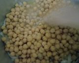 A picture of step 1 of Signature Chana Chat 🤤🤤🤤.