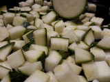 Tarta de berenjena y zucchini con yapa
