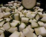 Foto del paso 1 de la receta: Tarta de berenjena y zucchini con yapa