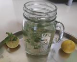 A picture of step 4 of Mint lemonade Beverage.